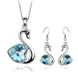 Regal Rebel 22 presents The Crystal Love Swan Jewelry Set
