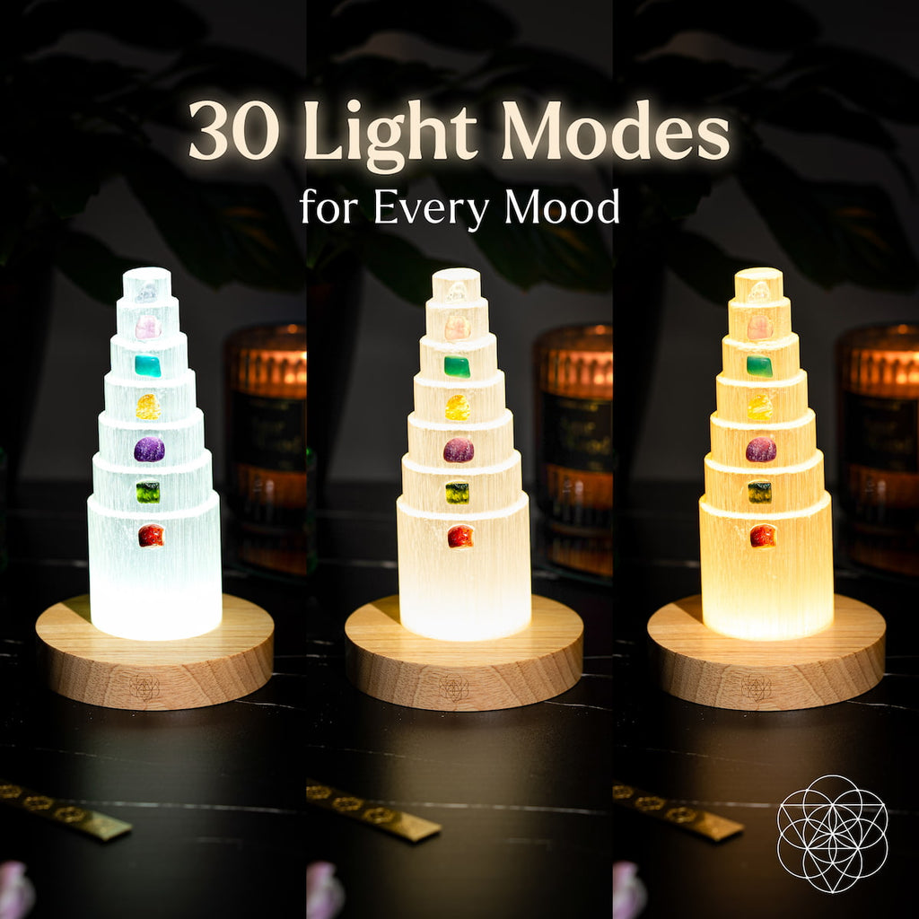 Regal Rebel 22 presents The Stress Shield Lamp - 7 Stones of Healing