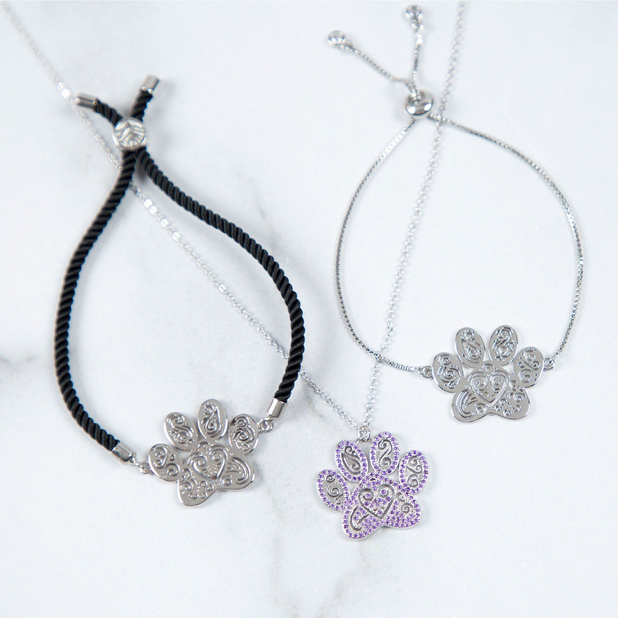 Regal Rebel 22 presents The Ornate Crystal Paw Jewelry