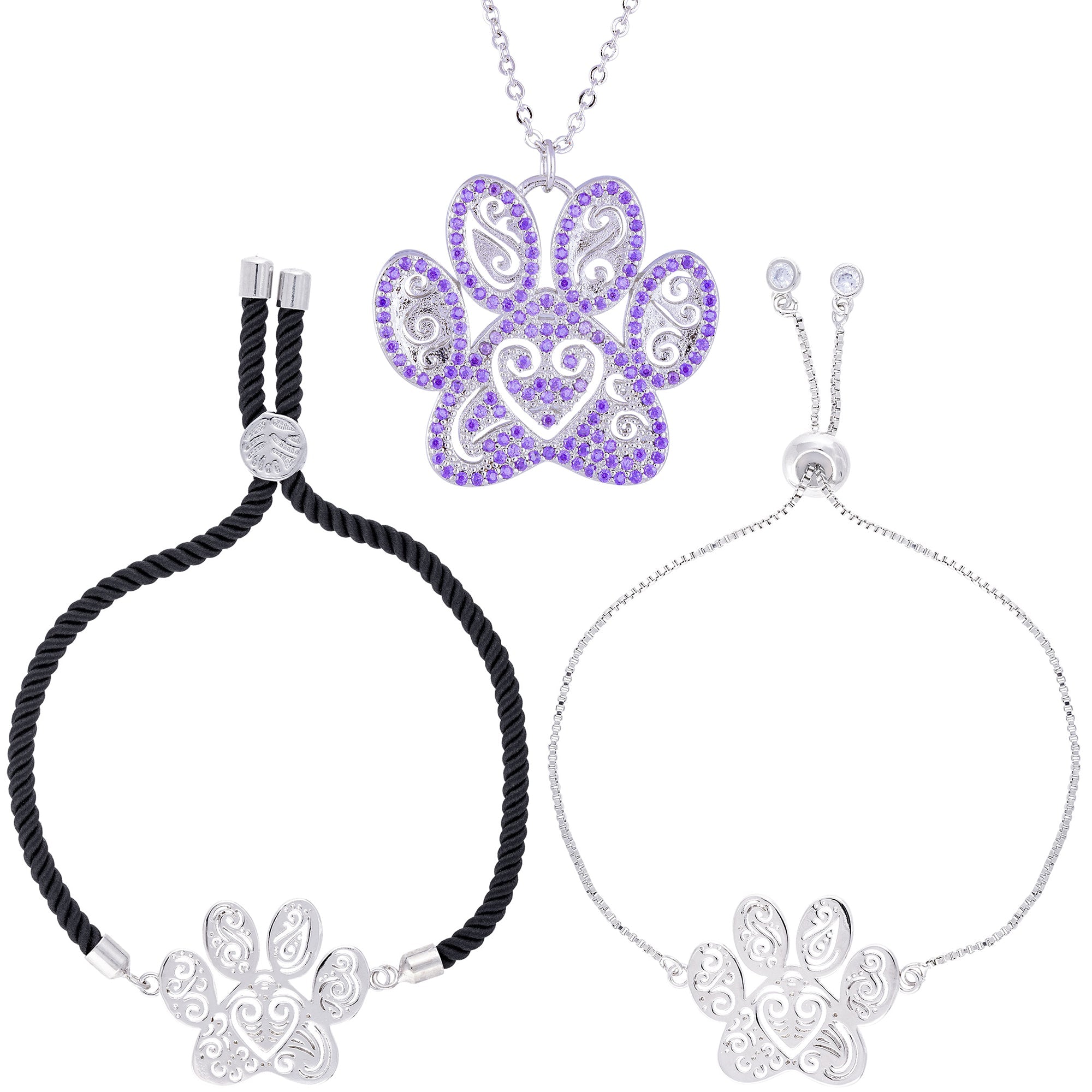 Regal Rebel 22 presents The Ornate Crystal Paw Jewelry
