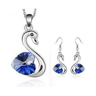 Regal Rebel 22 presents The Crystal Love Swan Jewelry Set