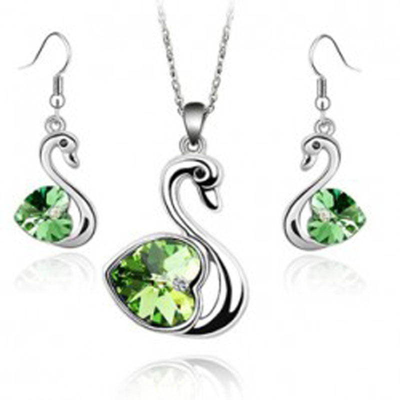 Regal Rebel 22 presents The Crystal Love Swan Jewelry Set