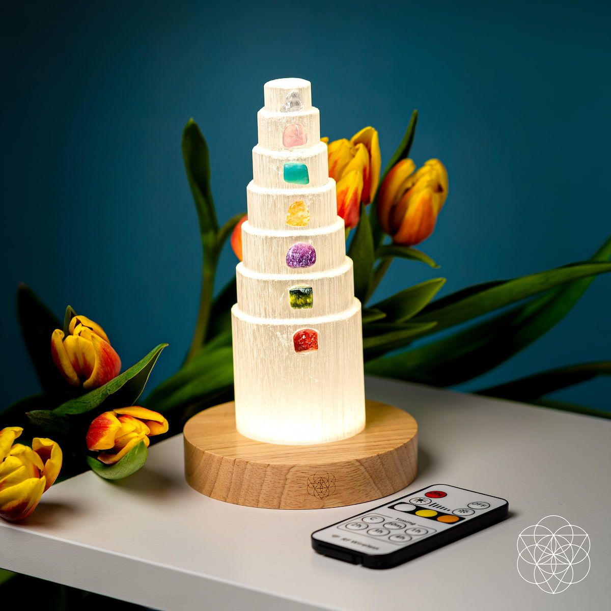 Regal Rebel 22 presents The Stress Shield Lamp - 7 Stones of Healing