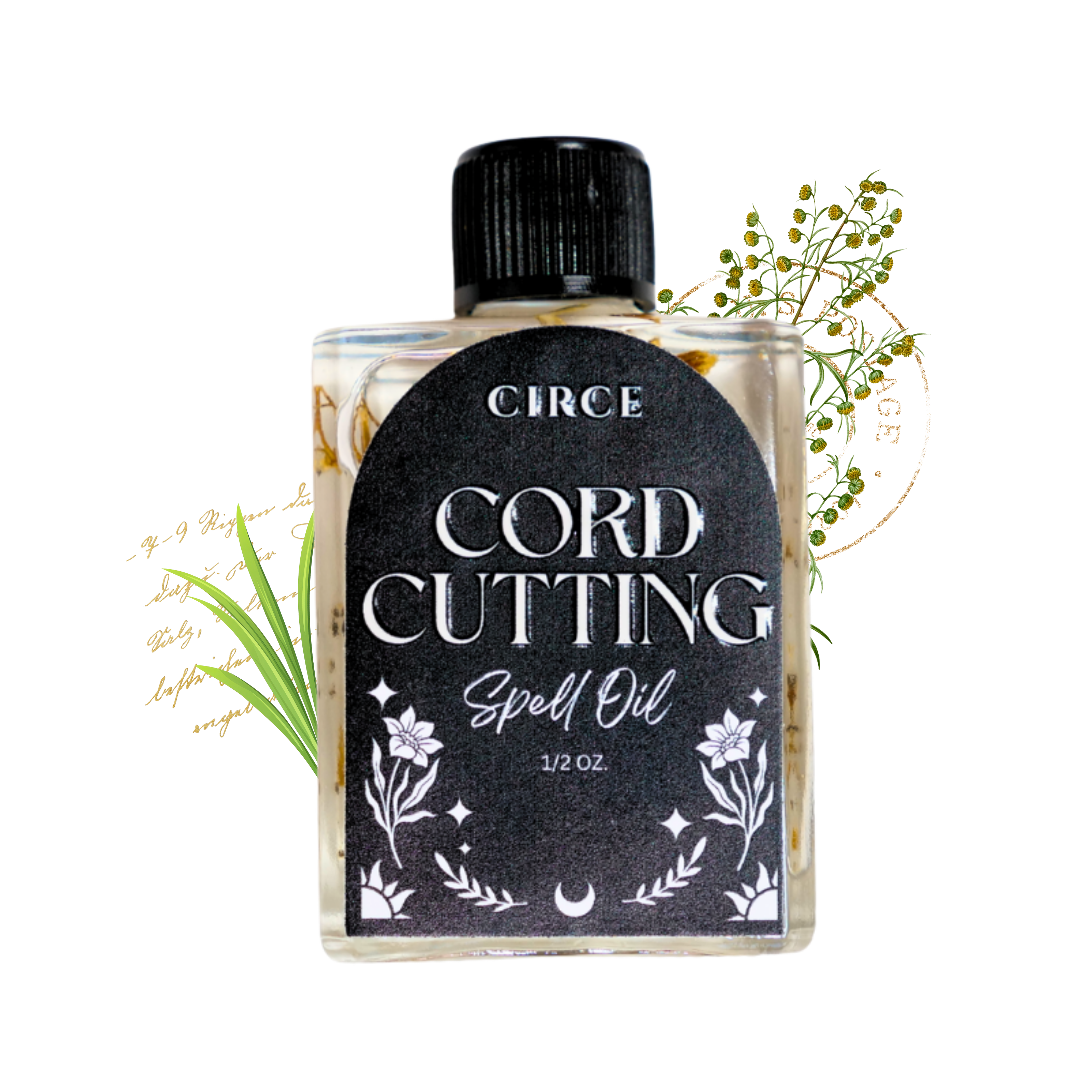 CIRCE Cord Cutting Spell Oil 1/2 oz.