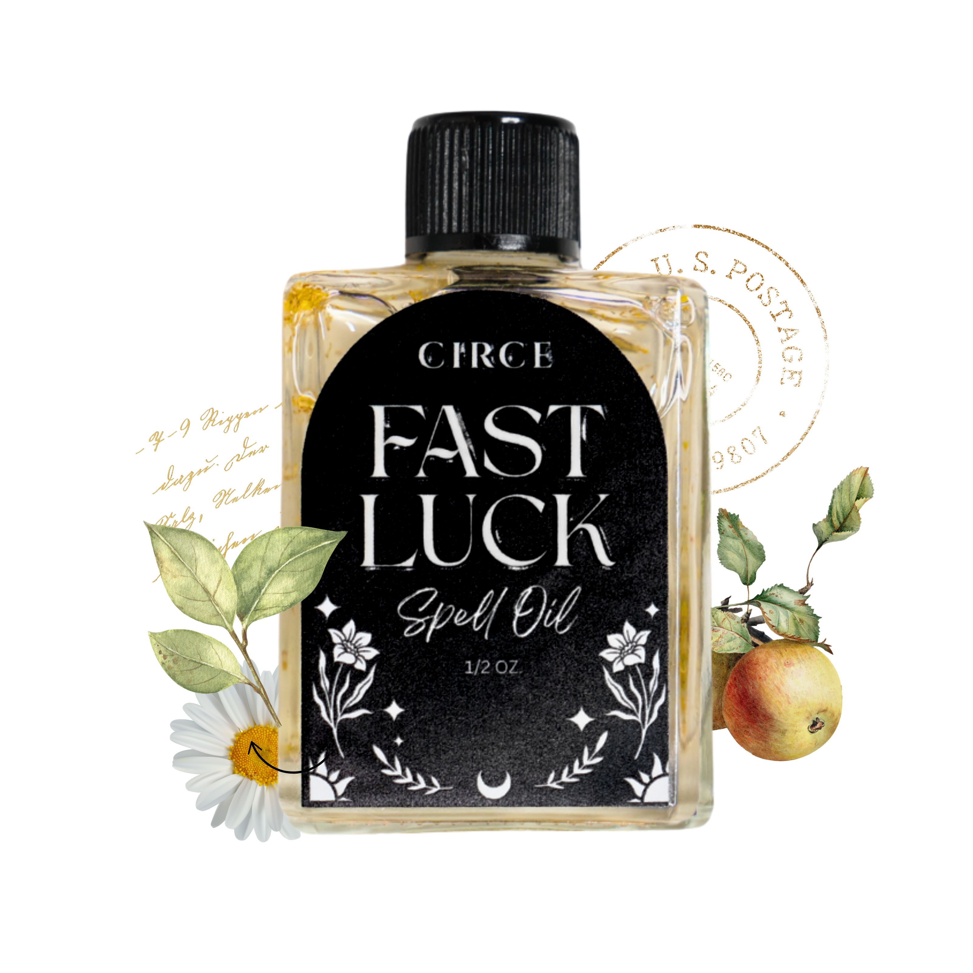 CIRCE Fast Luck Spell Oil 1/2 oz.