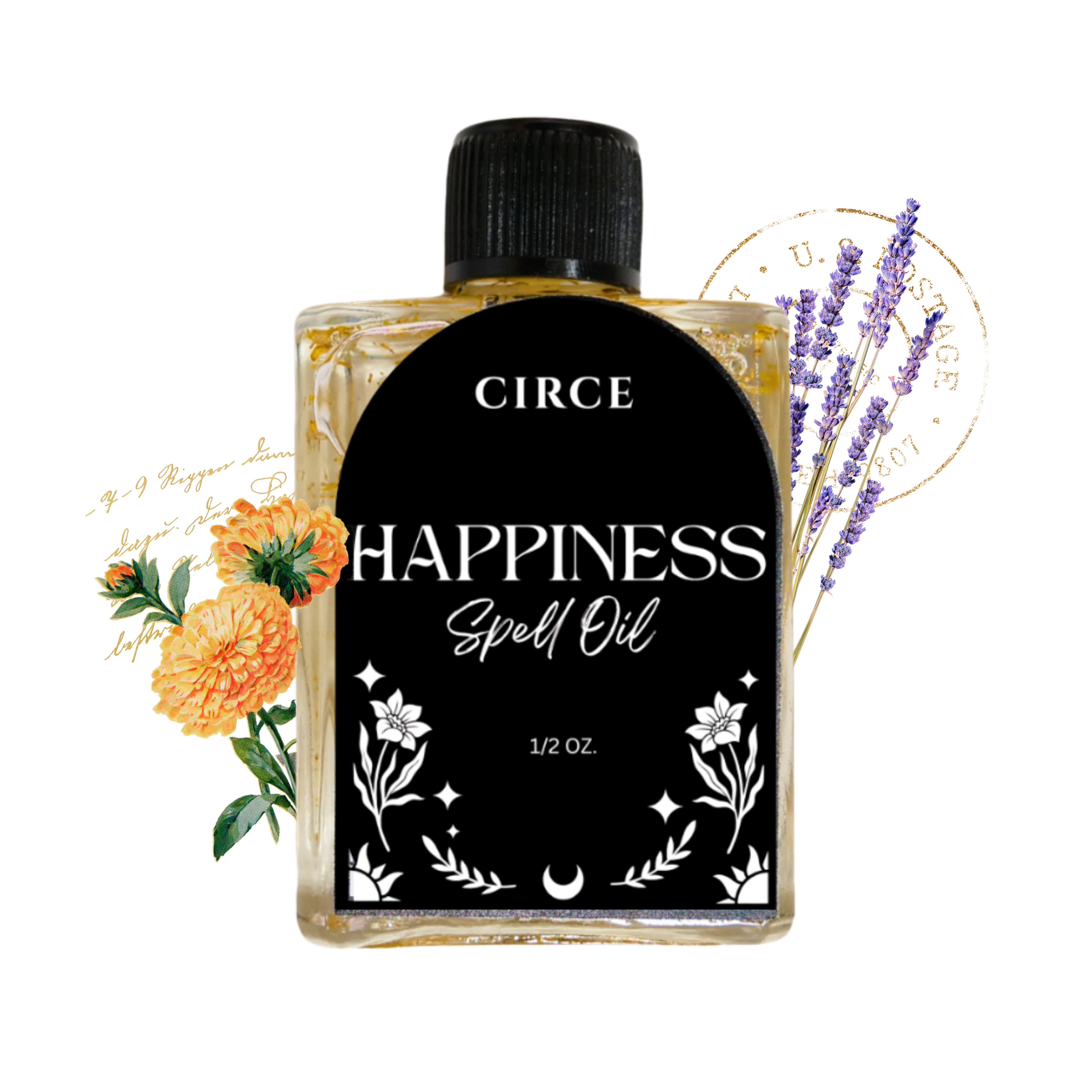 CIRCE Happiness Spell Oil 1/2 oz.