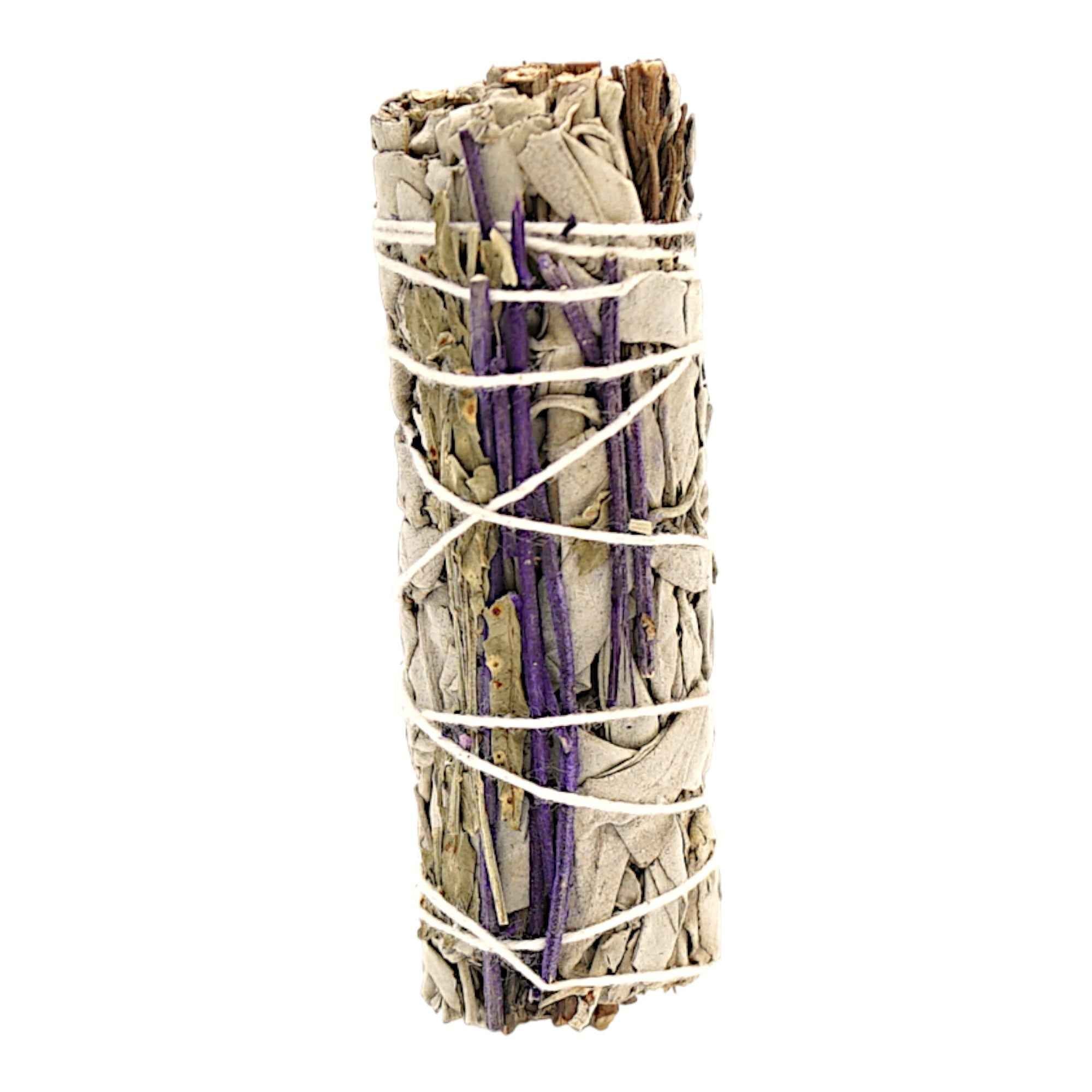 Regal Rebel 22 presents The White Sage & California Black Lavender Smudge Stick (4")