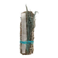 Regal Rebel 22 presents The White Sage, Selenite & Blue Floral Smudge Bundle (4")