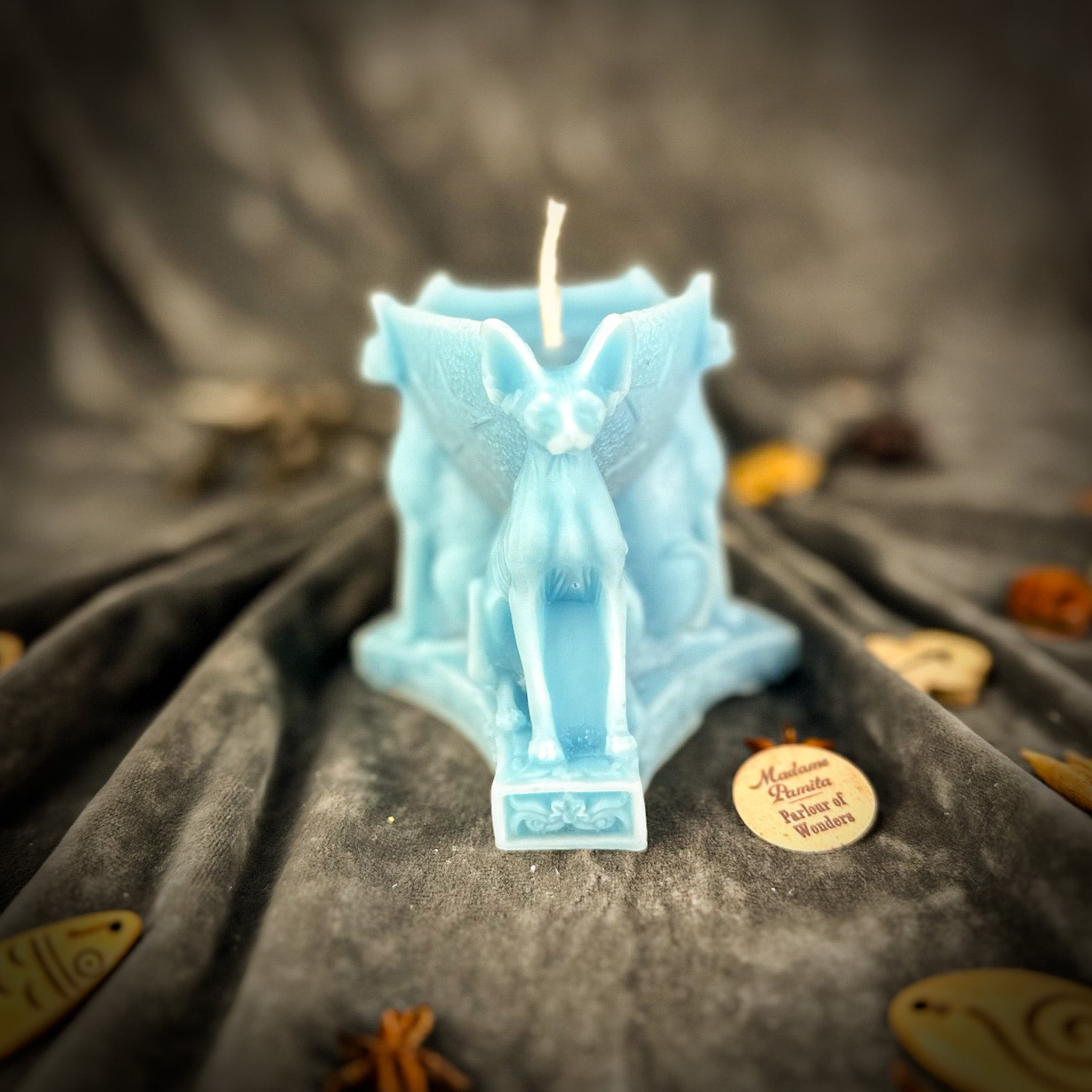 Bastet Triple Protection Candle Spell Kit - Goddess Protection & Family Magic