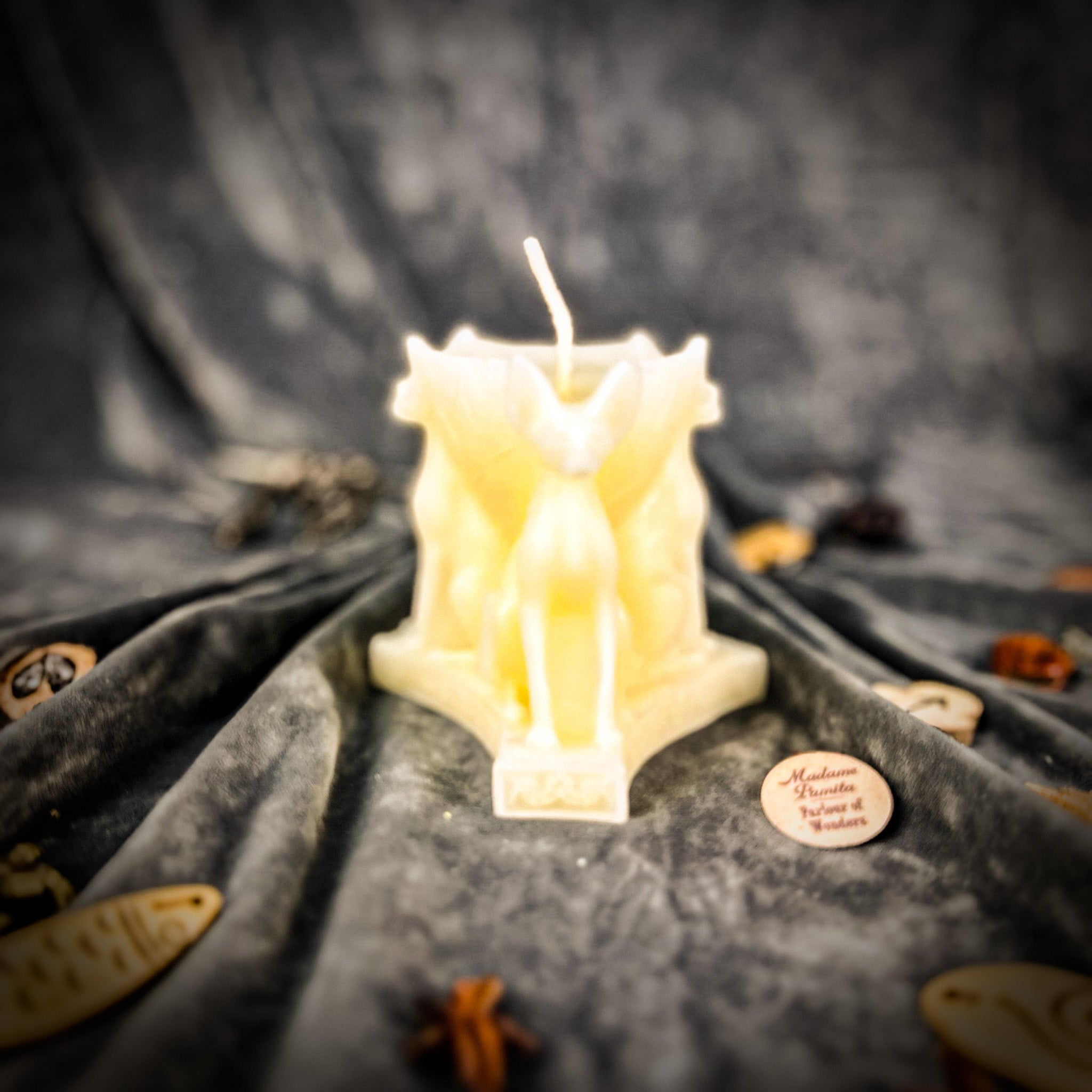 Bastet Triple Protection Candle Spell Kit - Goddess Protection & Family Magic