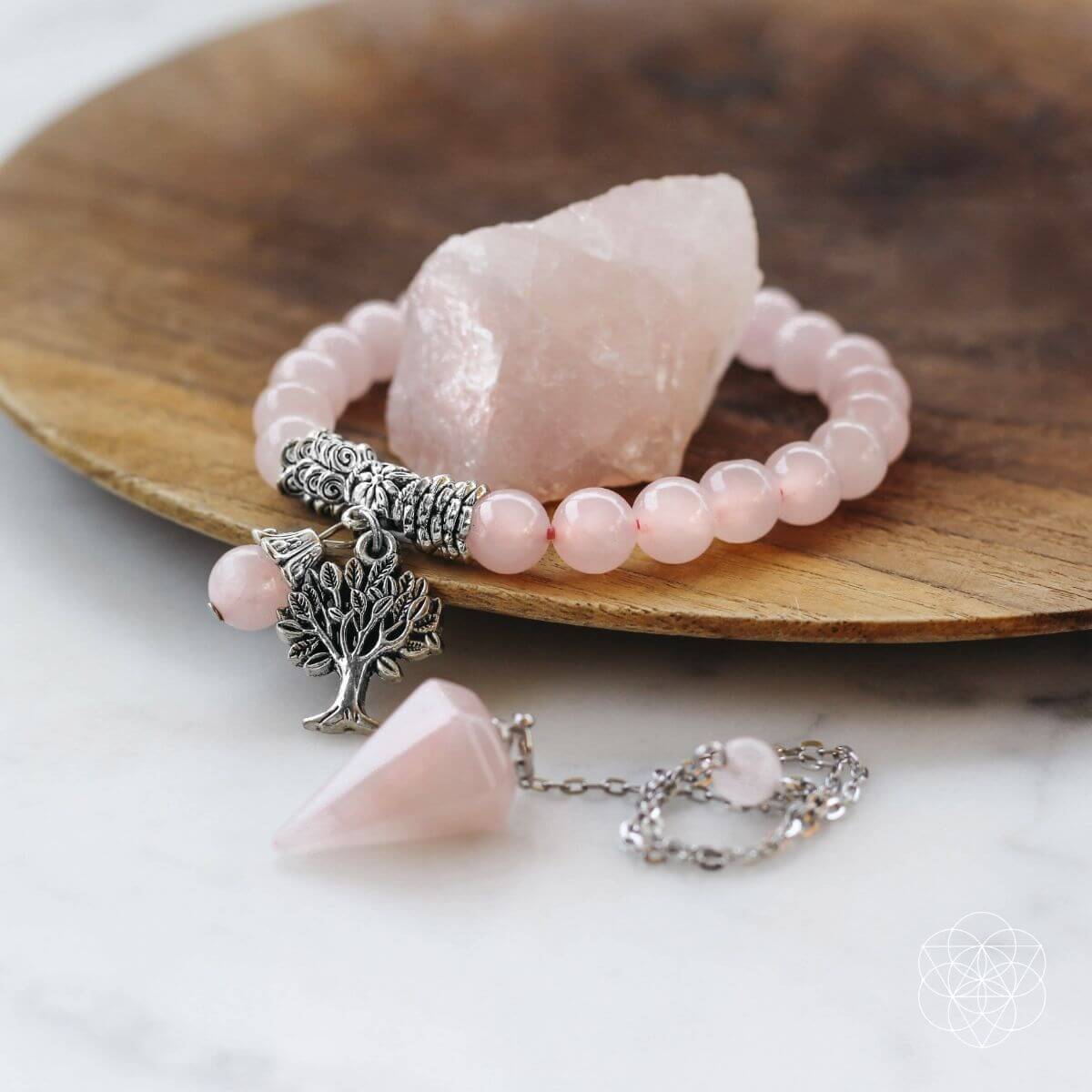 Regal Rebel 22 presents The Rose Quartz Healing Crystal Set