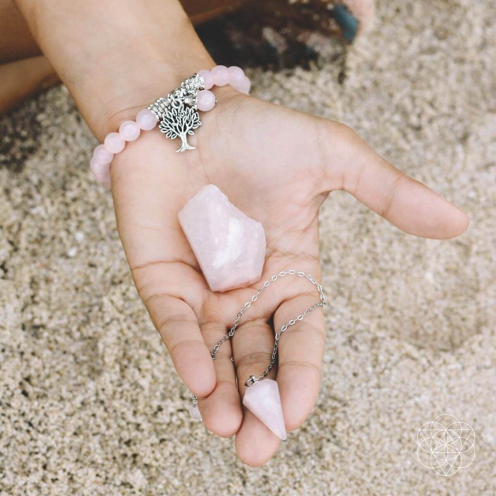 Regal Rebel 22 presents The Rose Quartz Healing Crystal Set